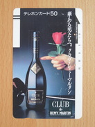 Japon Japan Free Front Bar, Balken Phonecard - 110-6003 / CLUB De Remy Martin / - Alimentation