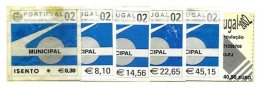 PORTUGAL, Automobile Licence, PB 880/89 Disc., 893, 903, Cat. € 25 - Unused Stamps