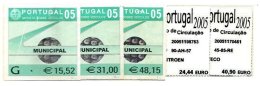 PORTUGAL, Automobile Licence, PB 991, 994, 997, 1006/07, Cat. € 22 - Ungebraucht