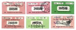 PORTUGAL, Television Tax, PB 9/10, 12, 14/15, F 3 - Unused Stamps