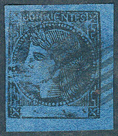 ARGENTINA: GJ.7, Dark Blue, Used, VF Quality! - Corrientes (1856-1880)