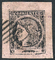 ARGENTINA: GJ.8, Dull Rose, Huge Margins, Used, Superb! - Corrientes (1856-1880)