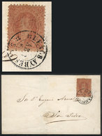 ARGENTINA: GJ.20, 3rd Printing, Superb Example Franking A Folded Cover Sent From B - Oblitérés
