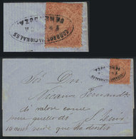 ARGENTINA: GJ.20j, Exceptional Example Of 3rd Printing, MULATTO, With Defective Im - Usados