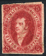 ARGENTINA: GJ.100, 5th Printing, Unused, Very Nice Color, VF Quality! - Oblitérés