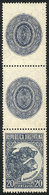 ARGENTINA: GJ.874CAD, 20c. Bull With Wavy Rays Watermark, With DOUBLE LABEL AT TOP - Other & Unclassified