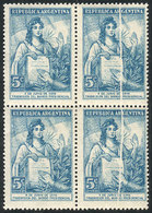 ARGENTINA: GJ.928, 1946 Transmission Of Presidential Power, Block Of 4 With Notabl - Other & Unclassified