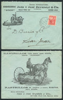 ARGENTINA: Cover With Advertising Printed On Front And Back Of "Wood Mowers, Rakes - Autres & Non Classés