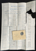 ARGENTINA: Wrapper Sent From Rosario To San Juan On 6/JUL/1905, INCLUDING The Orig - Other & Unclassified