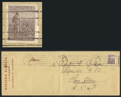 ARGENTINA: Corner With Corner Card Of "Mercería Alemana, Buenos Aires", Sent To Sa - Other & Unclassified