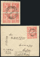 ARGENTINA: RARE CANCEL: Registered Cover Sent From TAMBERÍAS To San Juan On 11/NO/ - Otros & Sin Clasificación