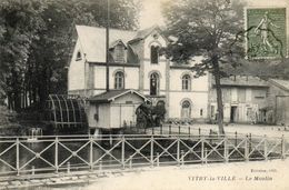 CPA - Environs De La Chaussée-sur-Marne (51) - VITRY-la-VILLE - Aspect Du Moulin à Aubes En 1918 - Courtisols