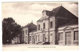 VIRY CHATILLON (91) - La Mairie Et Les Ecoles - Ed. Josse - Viry-Châtillon