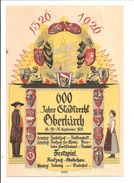 Oberkirch. 1926. 600 Jahre Stadtrecht. Küntler Karte Signiert Schmider Oberkirch - Oberkirch