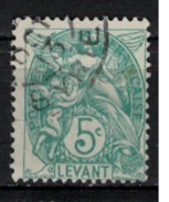 LEVANT         N°  YVERT     13    ( 2 )    OBLITERE       ( O   2/28 ) - Used Stamps