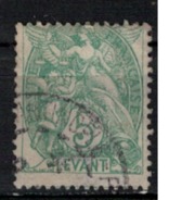 LEVANT         N°  YVERT     13    ( 3 )    OBLITERE       ( O   2/28 ) - Used Stamps