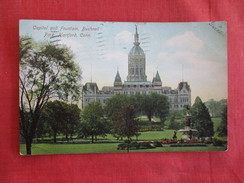 State Capitol  & Fountain    Connecticut > Hartford>  -ref 2755 - Hartford