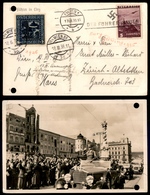0057 AUSTRIA - 1938 – (17/18 Marzo) – Hitler A Linz – Cartolina Da Vienna A Zurigo – Fori Di Registro - Otros & Sin Clasificación