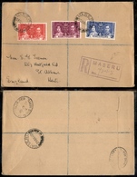 0166 COLONIE INGLESI - Basutoland - Nozze 1937 – Raccomandata Da Maseru Del 23.6.37 - Andere & Zonder Classificatie