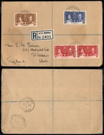 0175 COLONIE INGLESI - Dominica - Nozze 1937 – Raccomandata Da Roseau Del 24.6.37 Del 12.5.37 - Other & Unclassified