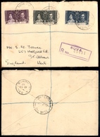 0176 COLONIE INGLESI - Fiji - Nozze 1937 – Raccomandata Da Suva Del 13.7.37 - Altri & Non Classificati