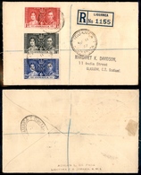 0183 COLONIE INGLESI - Jamaica - Nozze 1937 – Raccomandata Da Lignanea Del 11.8.37 - Otros & Sin Clasificación