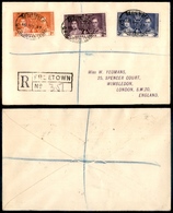 0198 COLONIE INGLESI - Sierra Leone - Nozze 1937 – Raccomandata Da Freetown Del 18.5.37 - Altri & Non Classificati