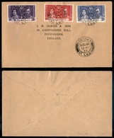 0199 COLONIE INGLESI - St. Lucia - Nozze 1937 – Busta Da Castries Del 12.5.37 - Otros & Sin Clasificación