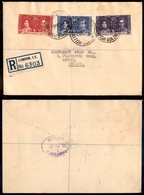 0206 COLONIE INGLESI - British Solmon Island - Nozze 1937 – Raccomandata Per Oxford Del 14.5.37 - Andere & Zonder Classificatie