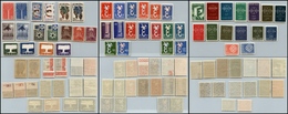 0235 EUROPA CEPT - 1957/1959 – Annate Complete Degli 8 Paesi – 49 Valori – Gomma Integra - Andere & Zonder Classificatie