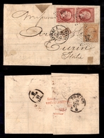 0246 FRANCIA - Bicolore (Unif. 23+24 Coppia) – Lettera Da Parigi A Torino Del 19.7.67 - Autres & Non Classés