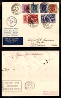 0290 FRANCIA - 1937 (15 Giugno) – Esposizione Internazionale (Unif. 328/333) – Aerogramma FDC Per La Svezia - Other & Unclassified