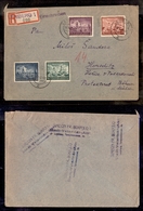 0388 GERMANIA - 1942 – Raccomandata Da Lenberg Per La Boemia – Affrancata Con Serie Lublino (Unif. 103/106) - Otros & Sin Clasificación