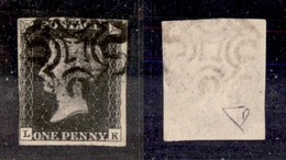 0413 GRAN BRETAGNA - 1840 – 1 Penny (Unif. 1) – Preciso A Sinistra (500) - Otros & Sin Clasificación