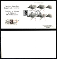 0445 GRAN BRETAGNA - Stamp Show 2000 – FDC – Spring Stampex 1.3.2000 - Otros & Sin Clasificación