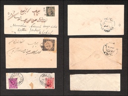 0456 INDIA - Kishangarh + Nawabshah – Due Buste E Un Frammento - Other & Unclassified