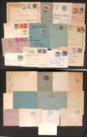 0486 LUSSEMBURGO - 1906/1937 – 13 Buste Con Varie Affrancature Del Periodo - Other & Unclassified