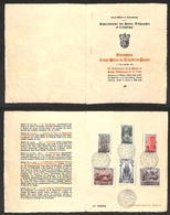 0489 LUSSEMBURGO - 1939 – Serie Completa San Willibrord (Unif. 300/305) Su Libretto Ufficiale Numerato Con Annullo Dell' - Otros & Sin Clasificación