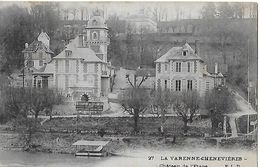 CPA (94) LA VARENNE-CHENEVIERES.  Château De L'Etape, Restaurant De L'Ile D'Amour.  A715 - Otros & Sin Clasificación