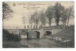 2385. Diest - Brug Over De Zwarte Beek,bij De Statie - Diest