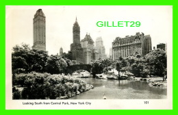 NEW YORK CITY, NY - LOOKING SOUTH FROM CENTRAL PARK - ACTUAL PHOTOGRAPH - - Parques & Jardines