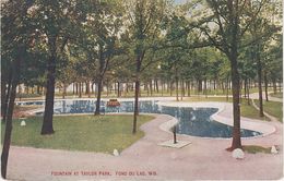 AK Fond Du Lac Fountain At Taylor Park A Oshkosh Appleton Sheboygan Rosendale Wisconsin WI United States USA - Oshkosh