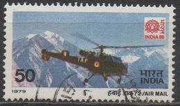 INDE  N°14__  OBL VOIR SCAN - Airmail