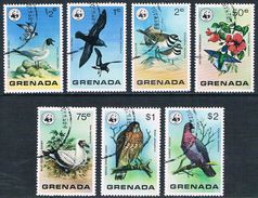 Grenade - WWF Oiseaux Sauvages 790/796 Oblit. - Used Stamps