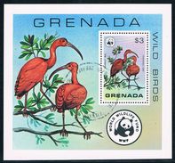 Grenade - WWF Oiseaux Sauvages BF 68 Oblit. - Used Stamps