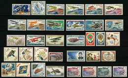 MONACO - ANNEE COMPLETE 1964 - YT 636 à 663 ** + PA 82 Et 83 ** + PREO 23 à 26 ** -  34 TIMBRES NEUFS ** - Full Years