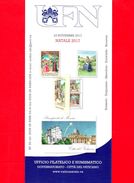 Nuovo - VATICANO - 2017 - Bollettino Ufficiale - Natale - Christmas - Congiunta Con Principato Di Monaco - BF 20 - Lettres & Documents