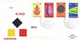 Suriname 1975 Paramaribo Prehistory Indians Stone Arrow Points FDC Cover - Vor- Und Frühgeschichte