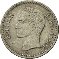 Monnaie, Venezuela, 25 Centimos, 1965, British Royal Mint, TTB, Nickel, KM:40 - Venezuela