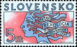 Slovakia 1999 ** "Velvet Revolution 1989"   Mich. 355  ** MNH Slowakei - Unused Stamps